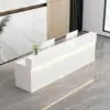 Modern Light Luxury Reception Desk - Maoters
