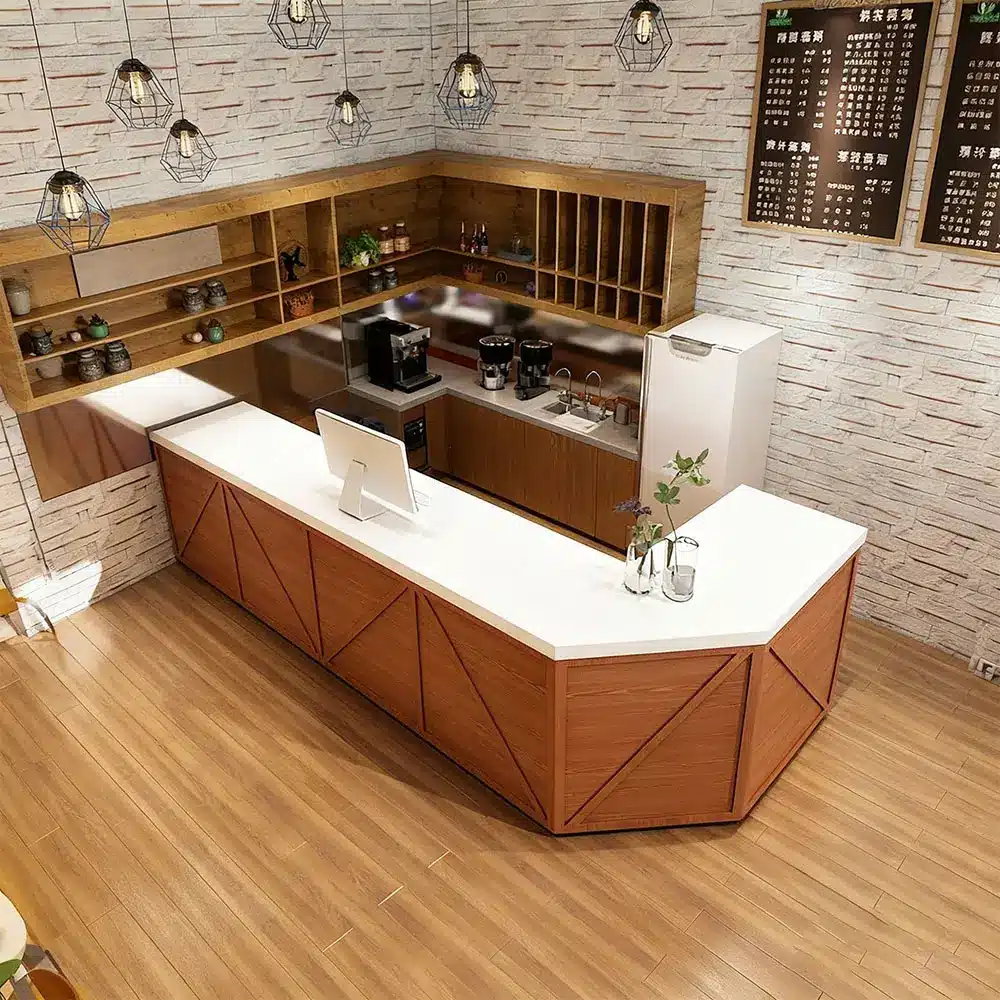 Vintage-style Bar Reception Desk