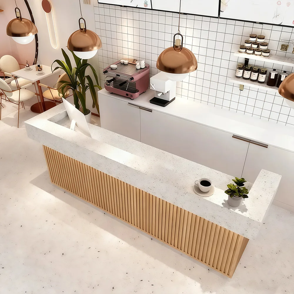 Maoters Simple Modern Reception Desk - Maoters