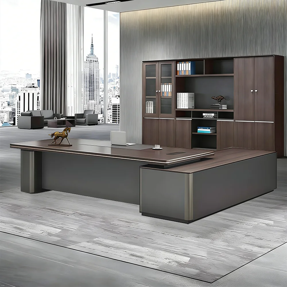 Luxurious Single Desk for Modern Office Executives