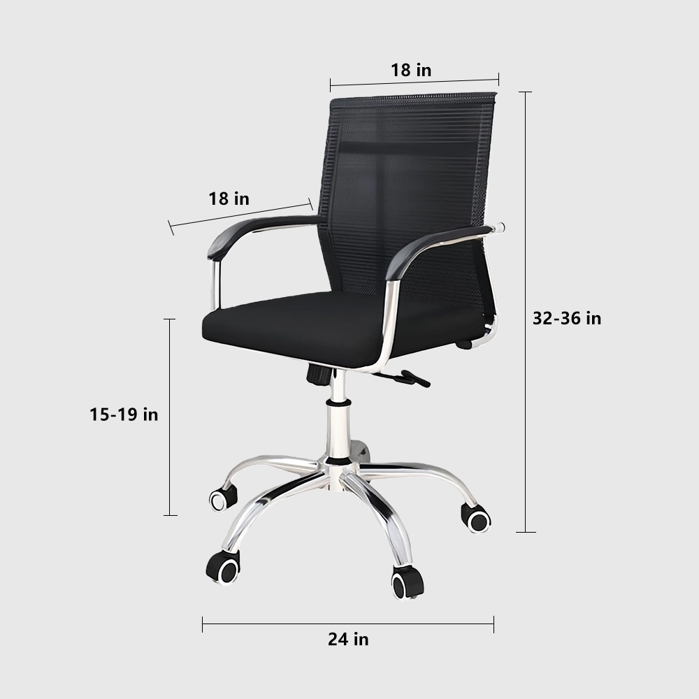 Stylish and Simple Swivel Ergonomic Office Chair