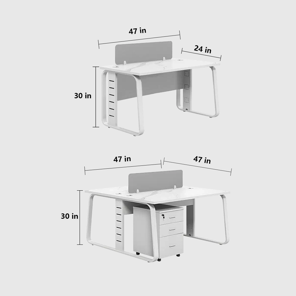 Ergonomic Workstations with Privacy Partitions