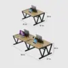 Simple Modern Desk and Chair Set - Maoters