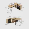 Simple Staff Desk, Free Combination - Steel Legs