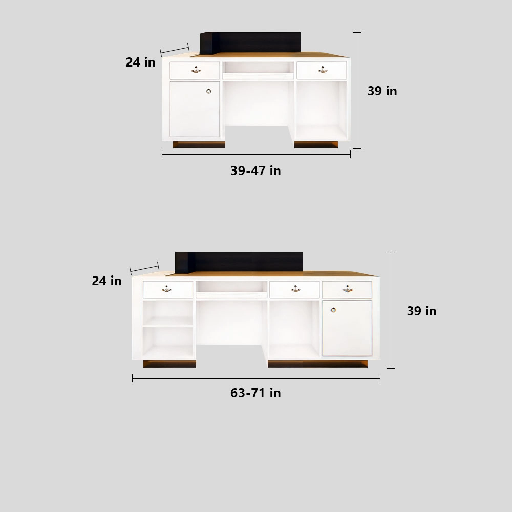 Multi-Use Reception Desks For Varied Businesses Multi-Use Reception Desks For Varied Businesses