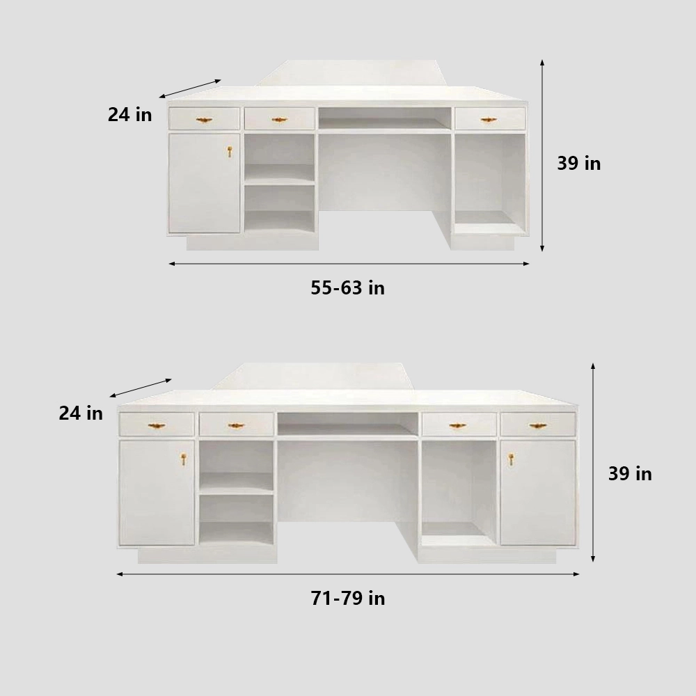 Simple & Modern Reception Desk