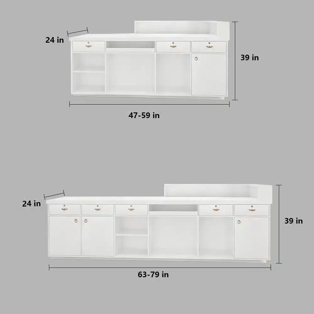 Stainless Steel Bar Checkout Counter - Maoters