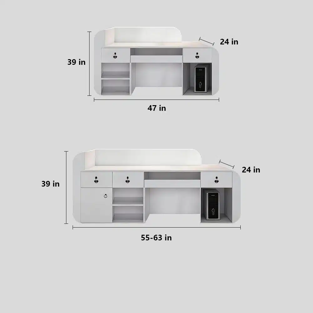 Customized Elegance: Leading Stainless Steel Desk