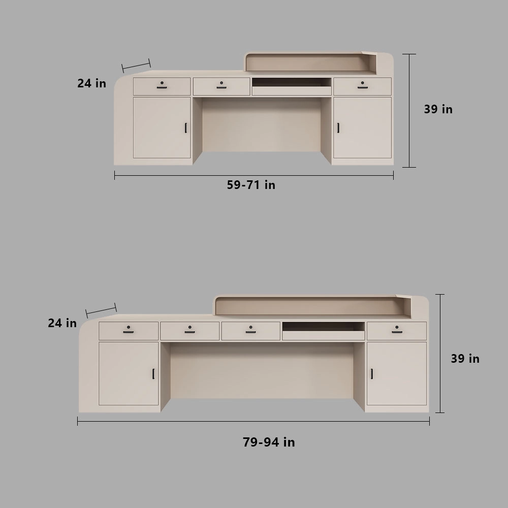 Minimalist Retail Retail Reception Desk, Hotel - Maoters Minimalist Retail Retail Reception Desk, Hotel - Maoters