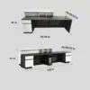 Imitation Marble Front Desk Imitation Marble Front Desk
