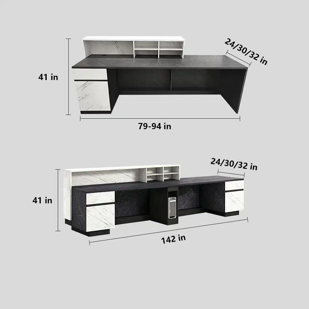 Imitation Marble Front Desk Imitation Marble Front Desk