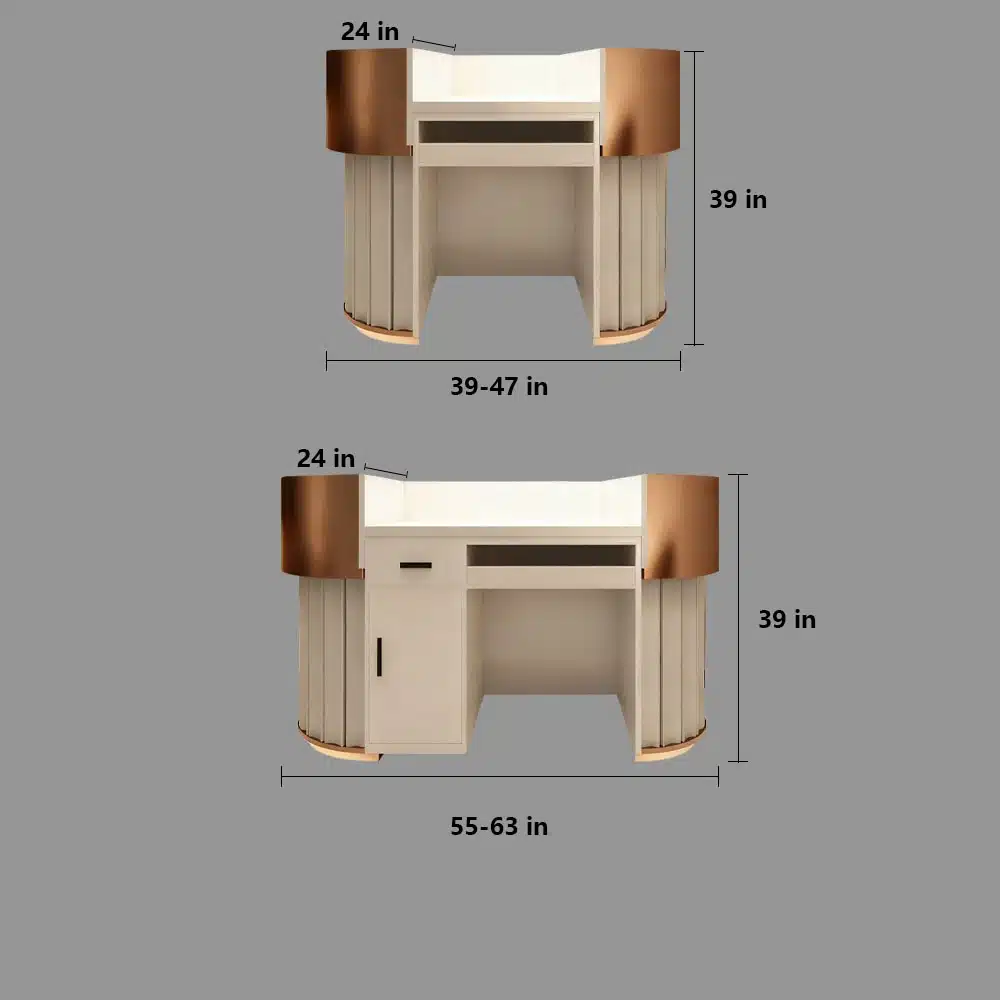 Modern Reception Desk for Beauty Salons Modern Reception Desk for Beauty Salons