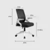 Ergonomic Swivel Mesh Office Chair - Maoters