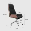 Modern Executive Chair Office Chair with Backrest