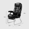 Reclinable Bowed Office Chair - Ultimate Comfort