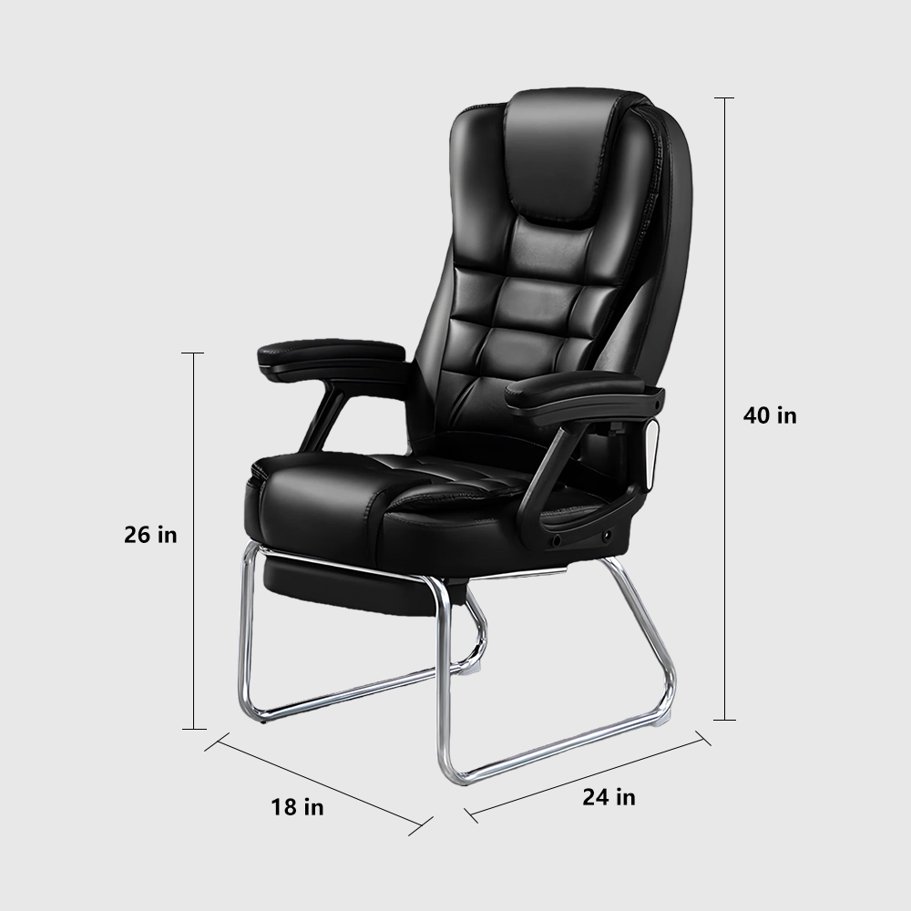 Reclinable Bowed Office Chair - Ultimate Comfort