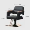 Stainless Steel Reclining Liftable Barber Chair - Maoters
