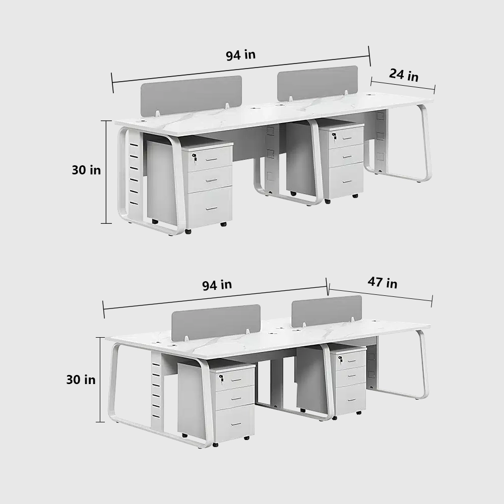 Ergonomic Workstations with Privacy Partitions