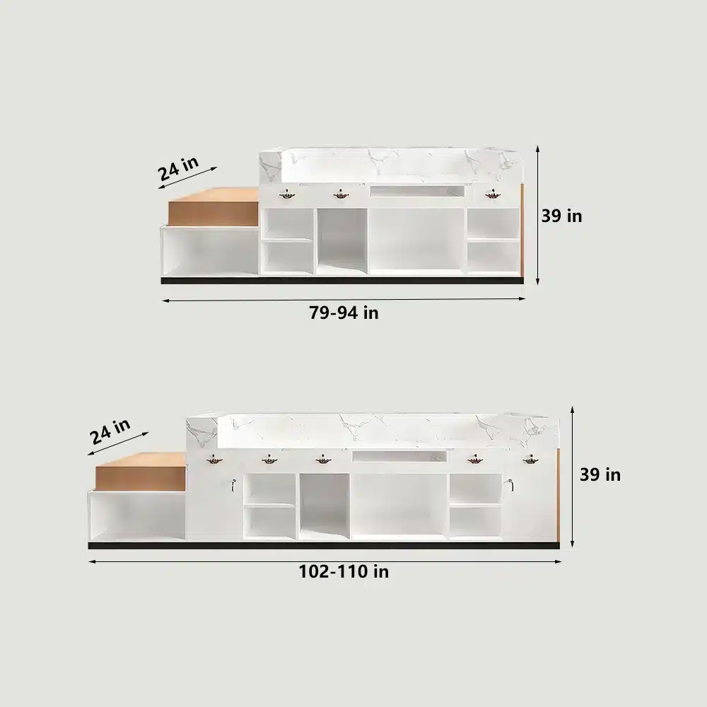 Simple Modern Company Hotel Reception Front Desk
