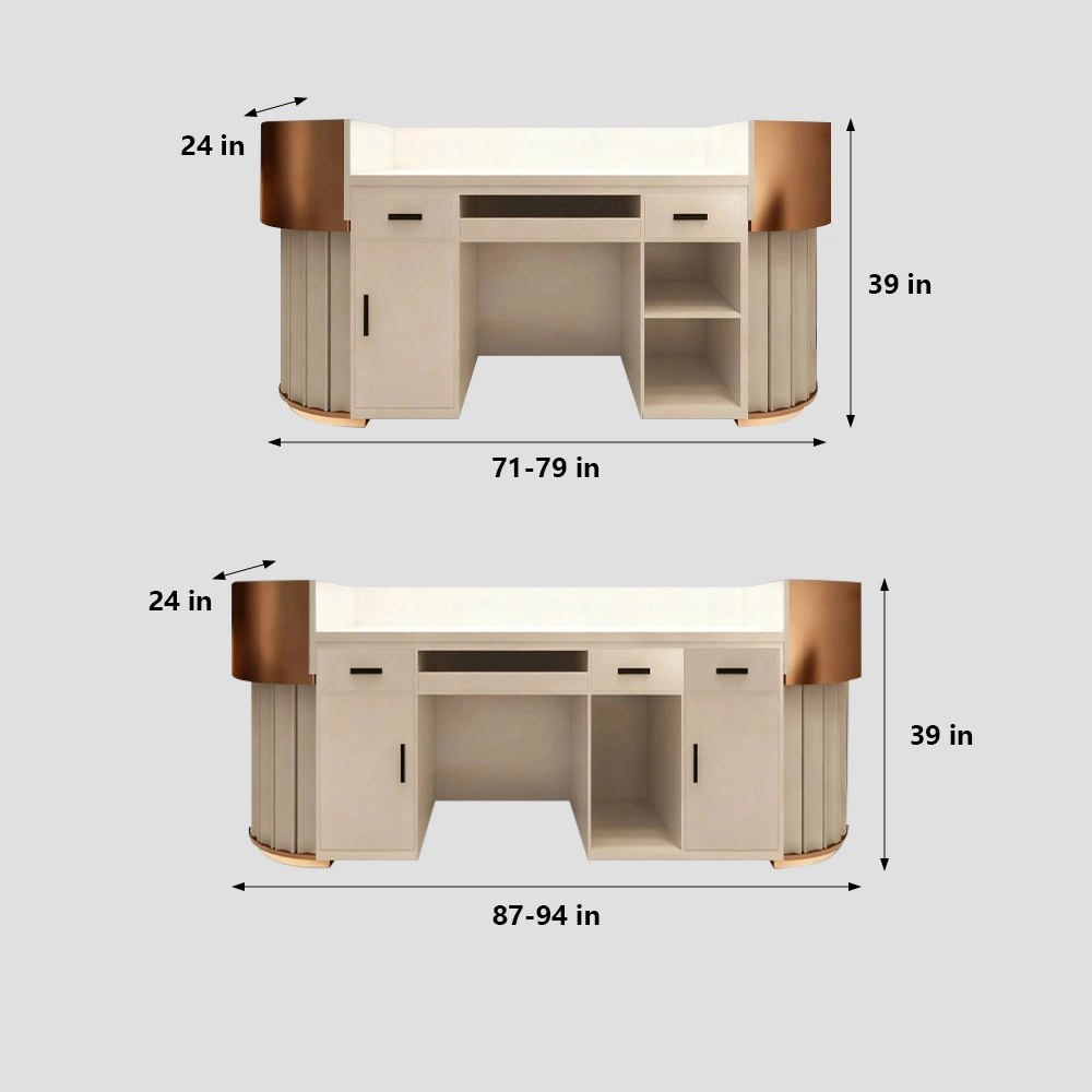 Modern Reception Desk For Beauty Salons