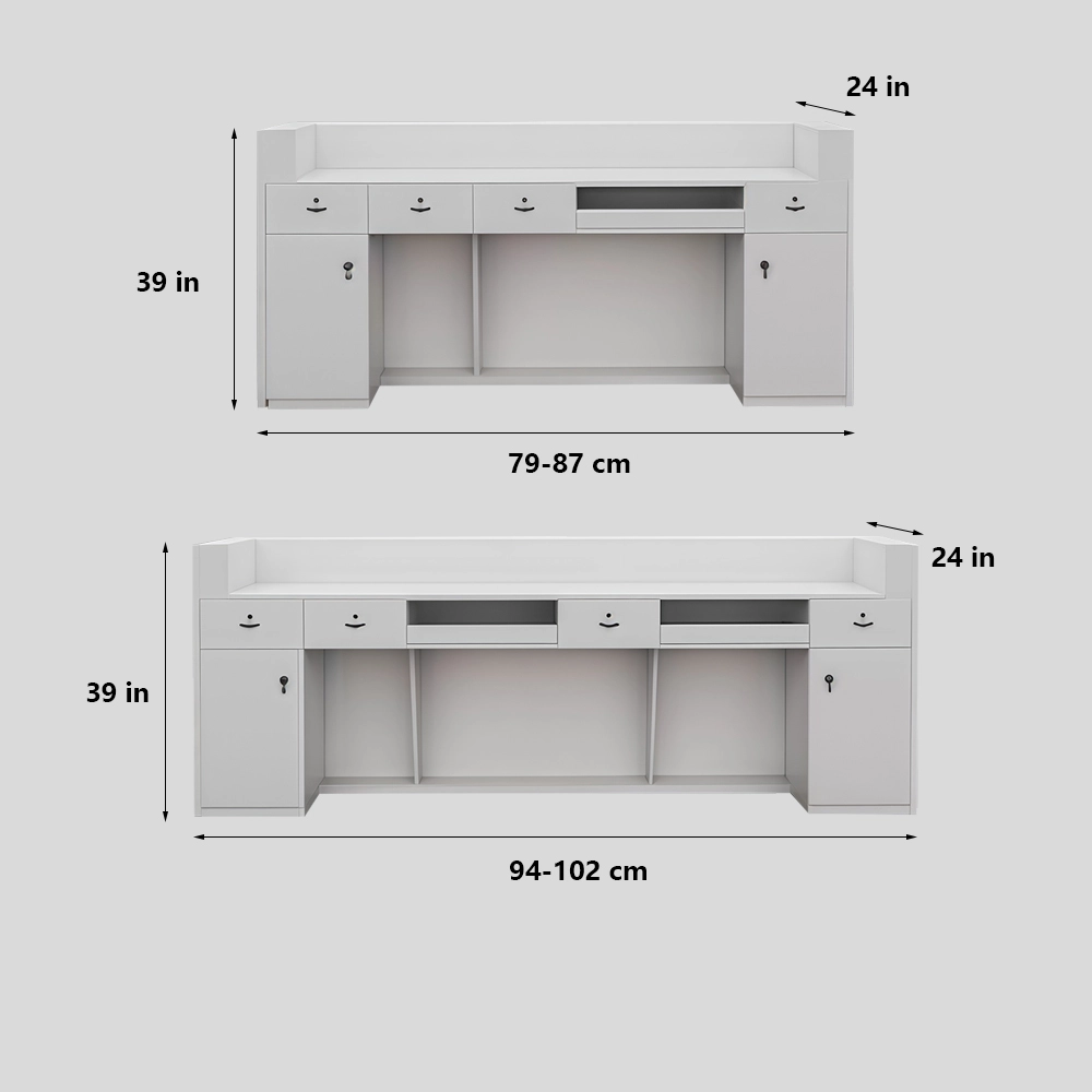 Multipurpose Reception Desk, Cashiers' Counter