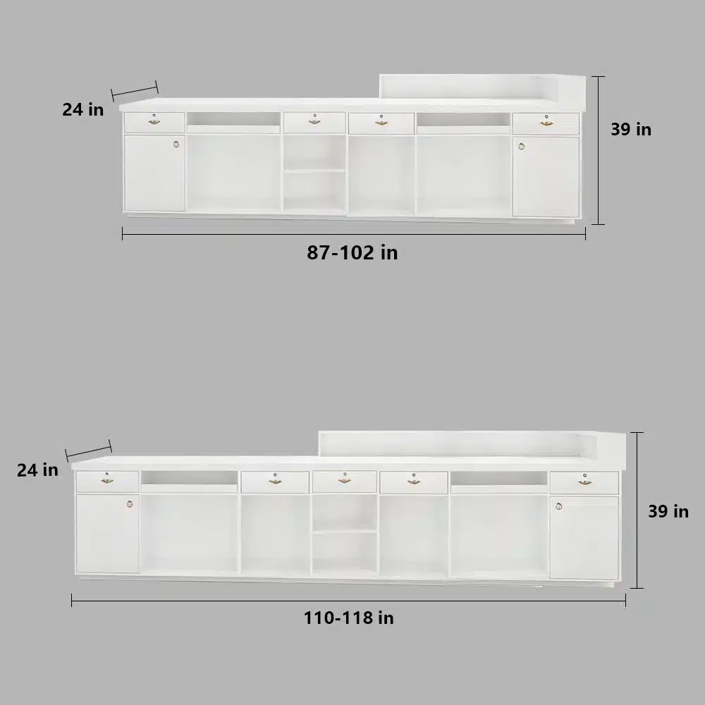 Stainless Steel Bar Checkout Counter - Maoters