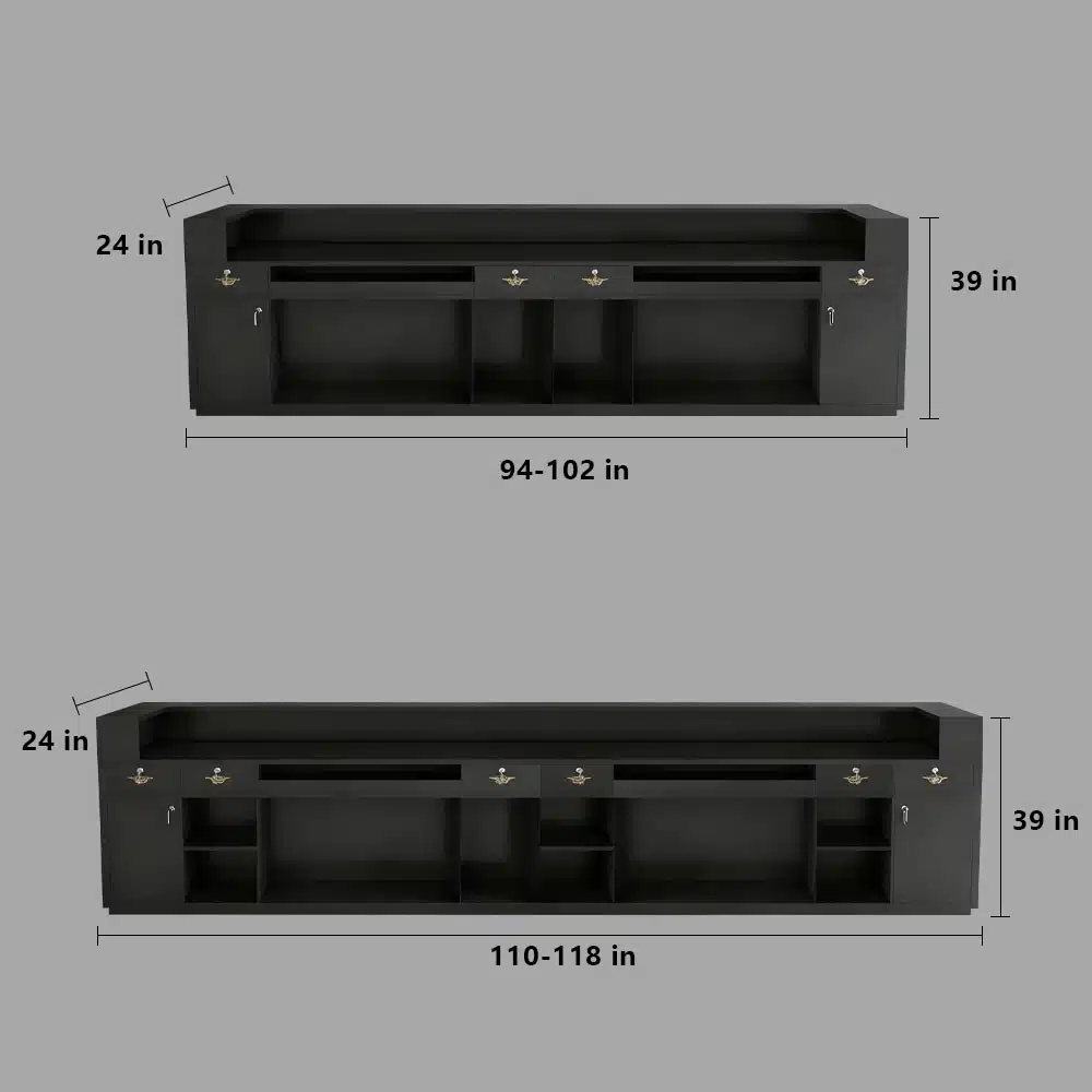 Simple Modern Light Luxury Reception Desk