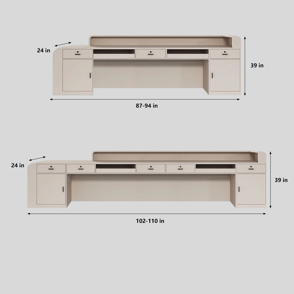 Minimalist Retail Reception Desk, Hotel - Maoters