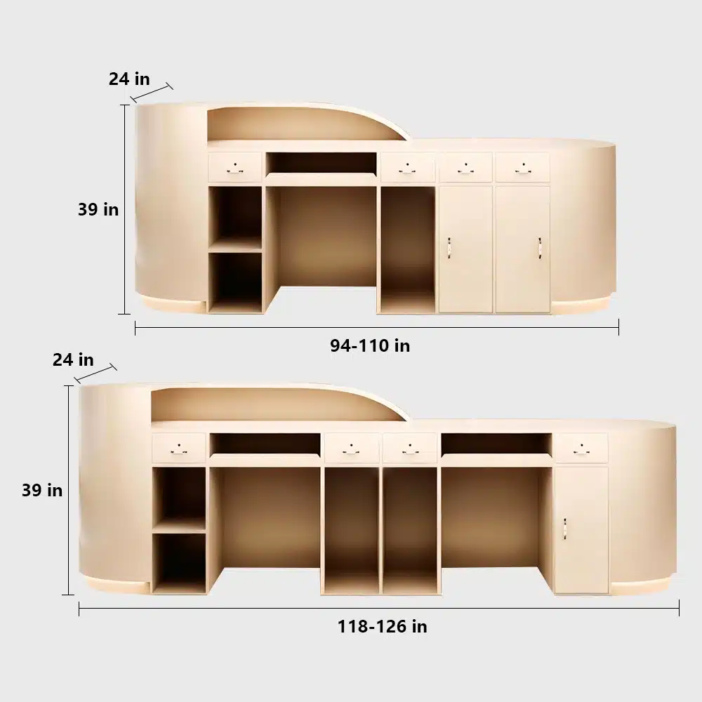Maoters Retail Reception Desk - Stylish & Functional Maoters Retail Reception Desk - Stylish & Functional