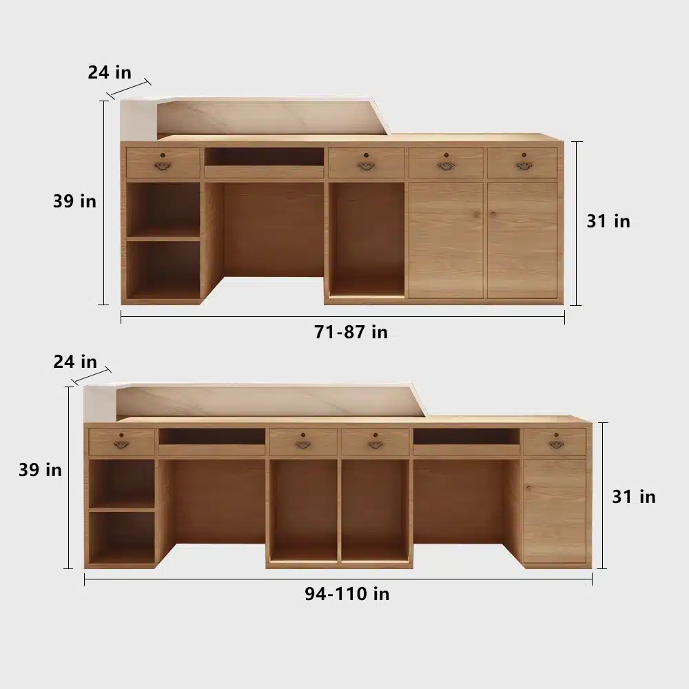 Showcase Brand Style Influencer Reception Desk Showcase Brand Style Influencer Reception Desk