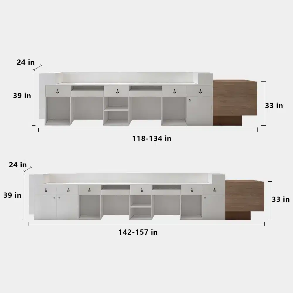Simple Fashion Reception Desk Simple Fashion Reception Desk