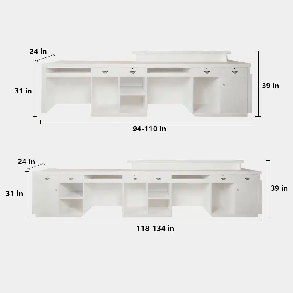 Simple Modern High-end Front Desk Reception Simple Modern High-end Front Desk Reception