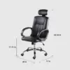 Comfortable Office Chair with Swivel and Lift