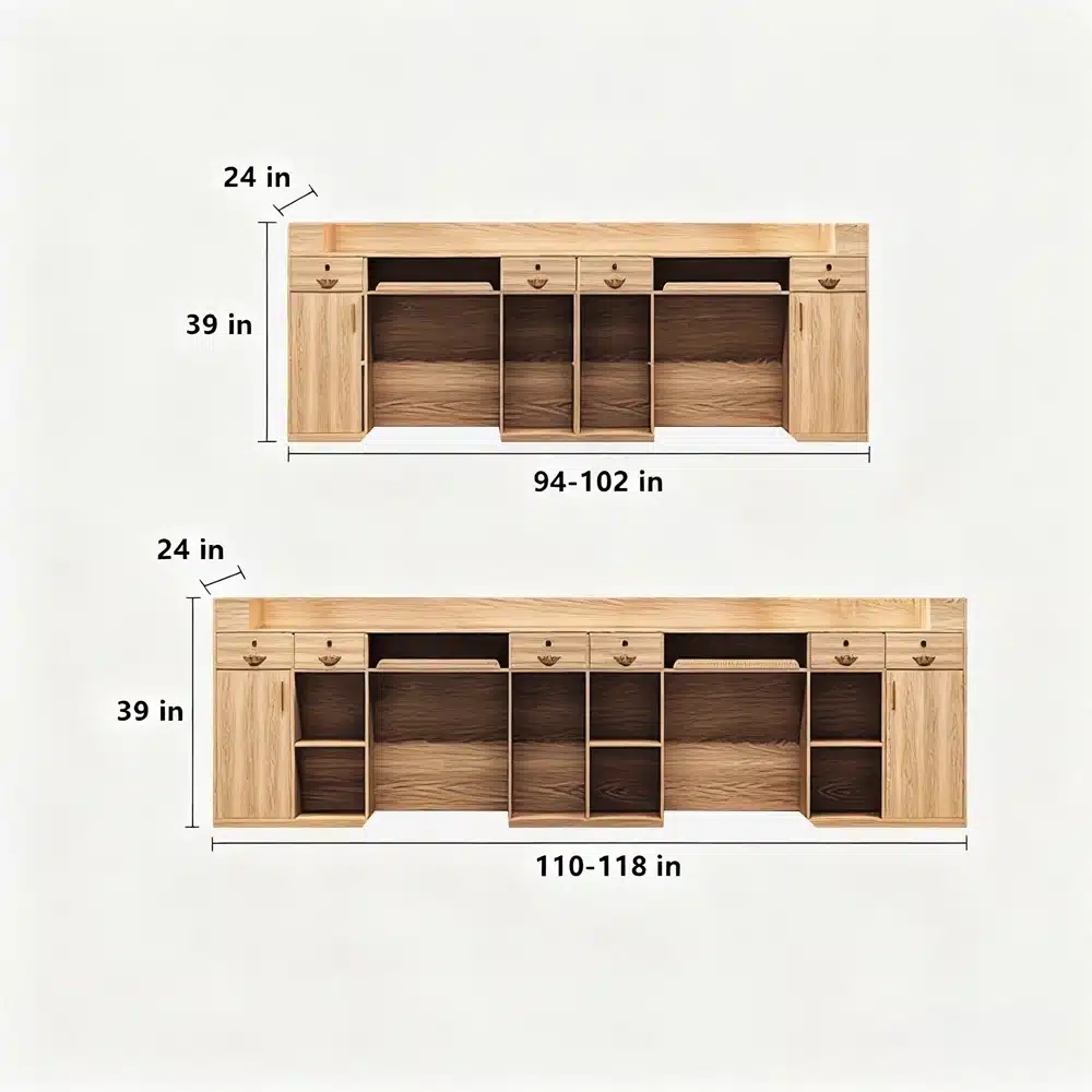 Lacquer Beauty Bar Reception Desk - Maoters Lacquer Beauty Bar Reception Desk - Maoters