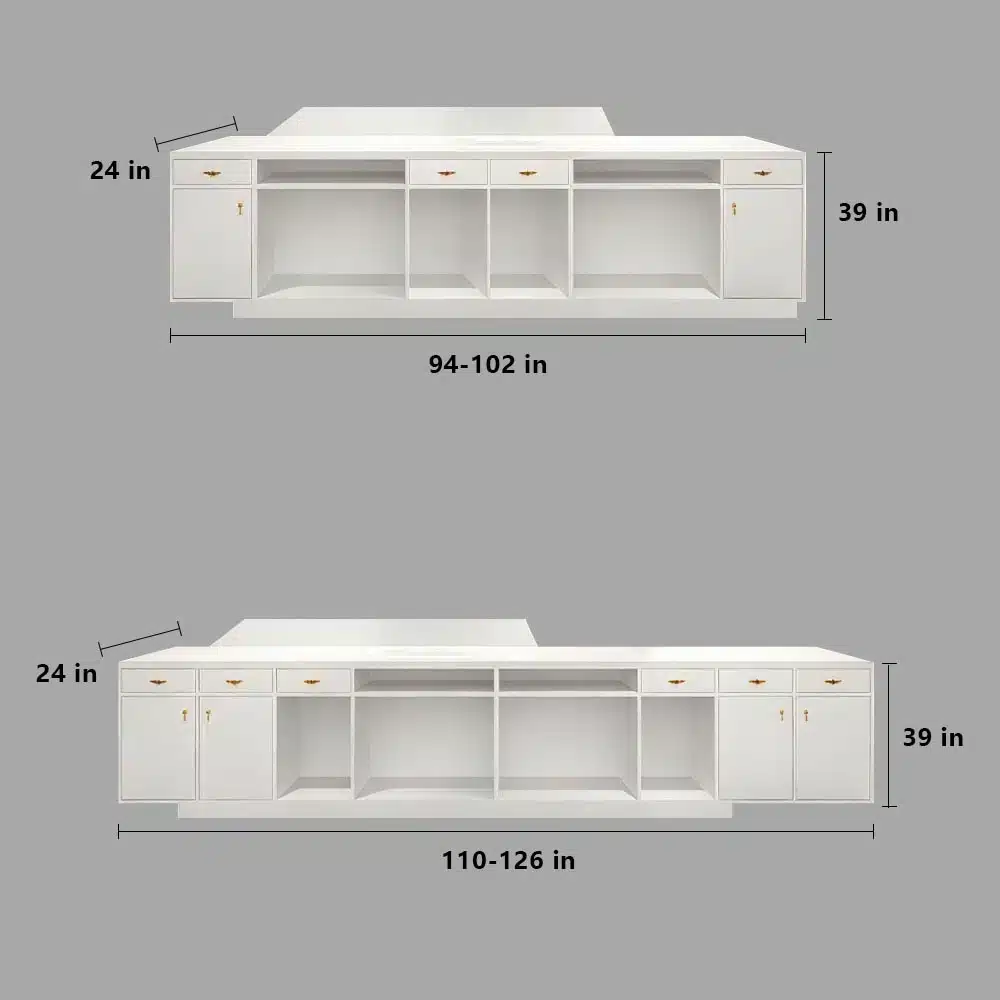 Simple & Modern Reception Desk