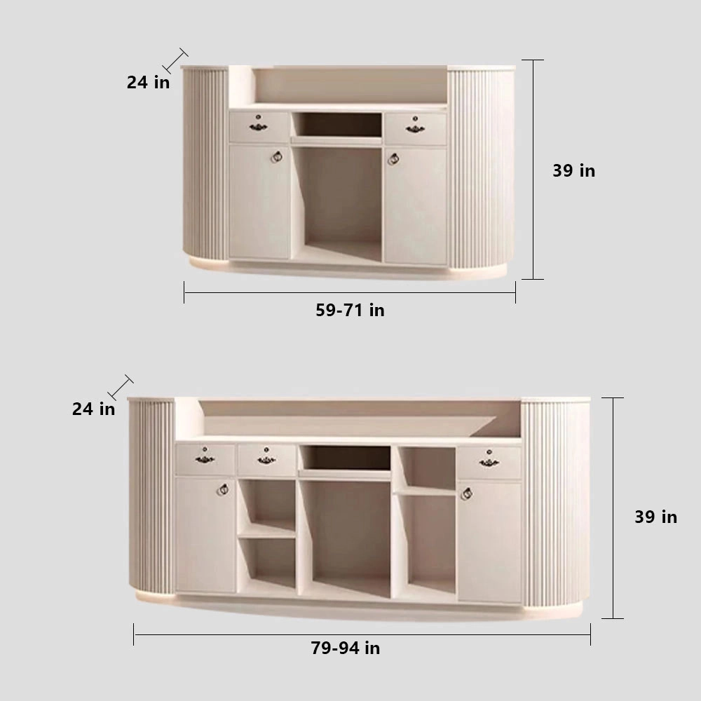 Fashion Retail Reception Desk - Store Fashion Retail Reception Desk - Store