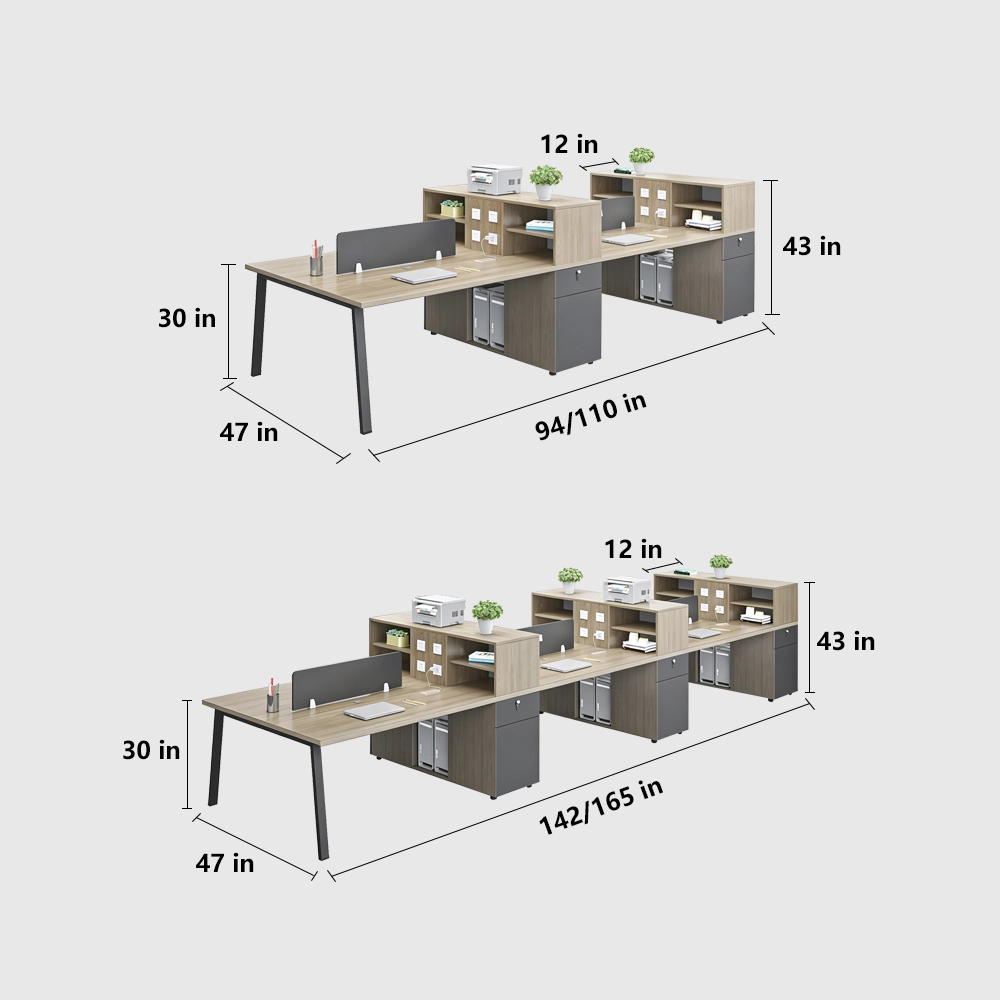 Modern Employee Office Desks