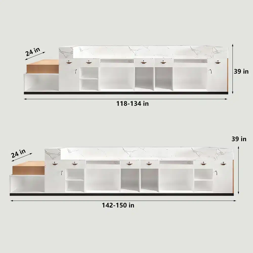 Simple Modern Company Hotel Reception Front Desk