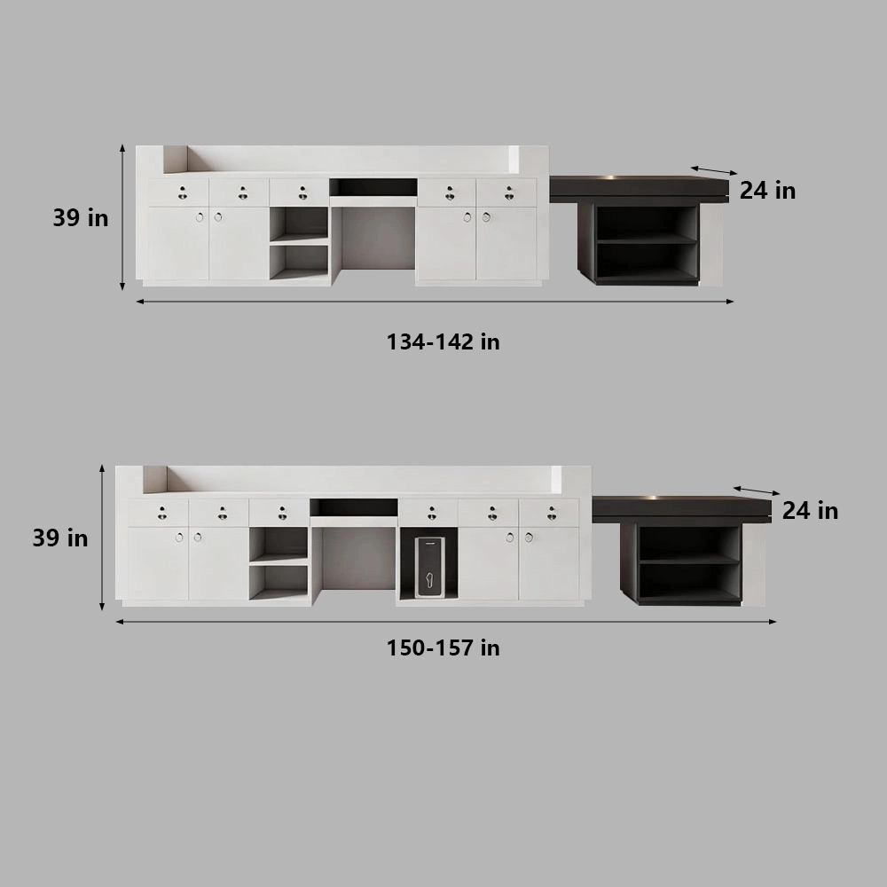 Large Storage Space Entrance Reception Desk - Maoters Large Storage Space Entrance Reception Desk - Maoters