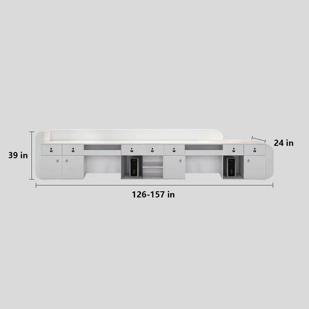 Customized Elegance: Leading Stainless Steel Desk