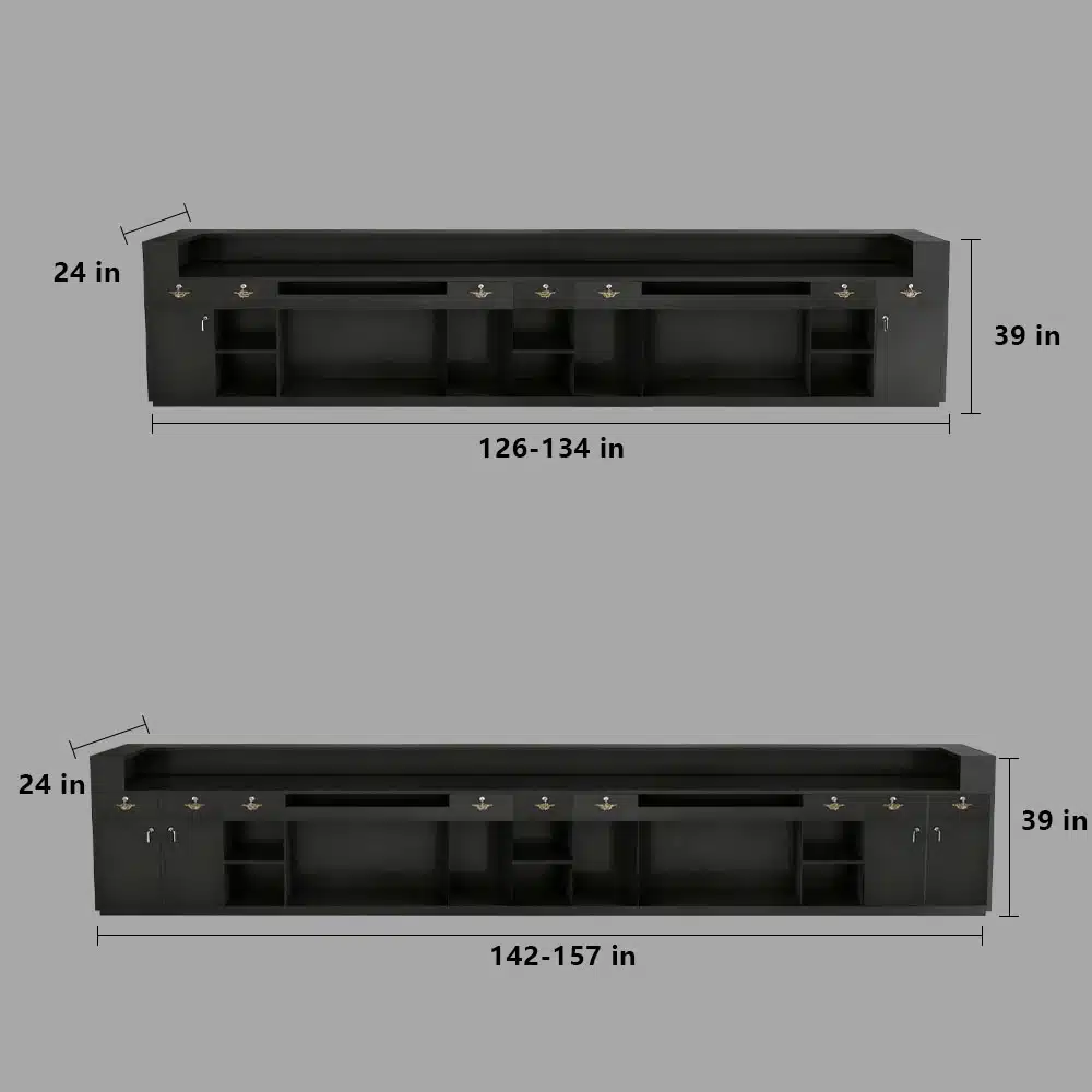 Simple Modern Light Luxury Reception Desk