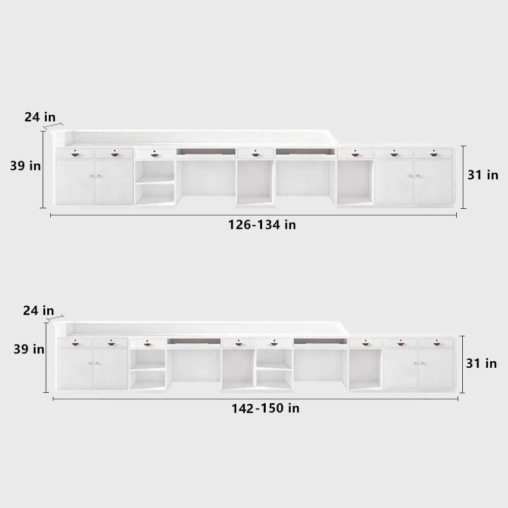 Curved Cashier Front Desk Counter - Maoters Curved Cashier Front Desk Counter - Maoters