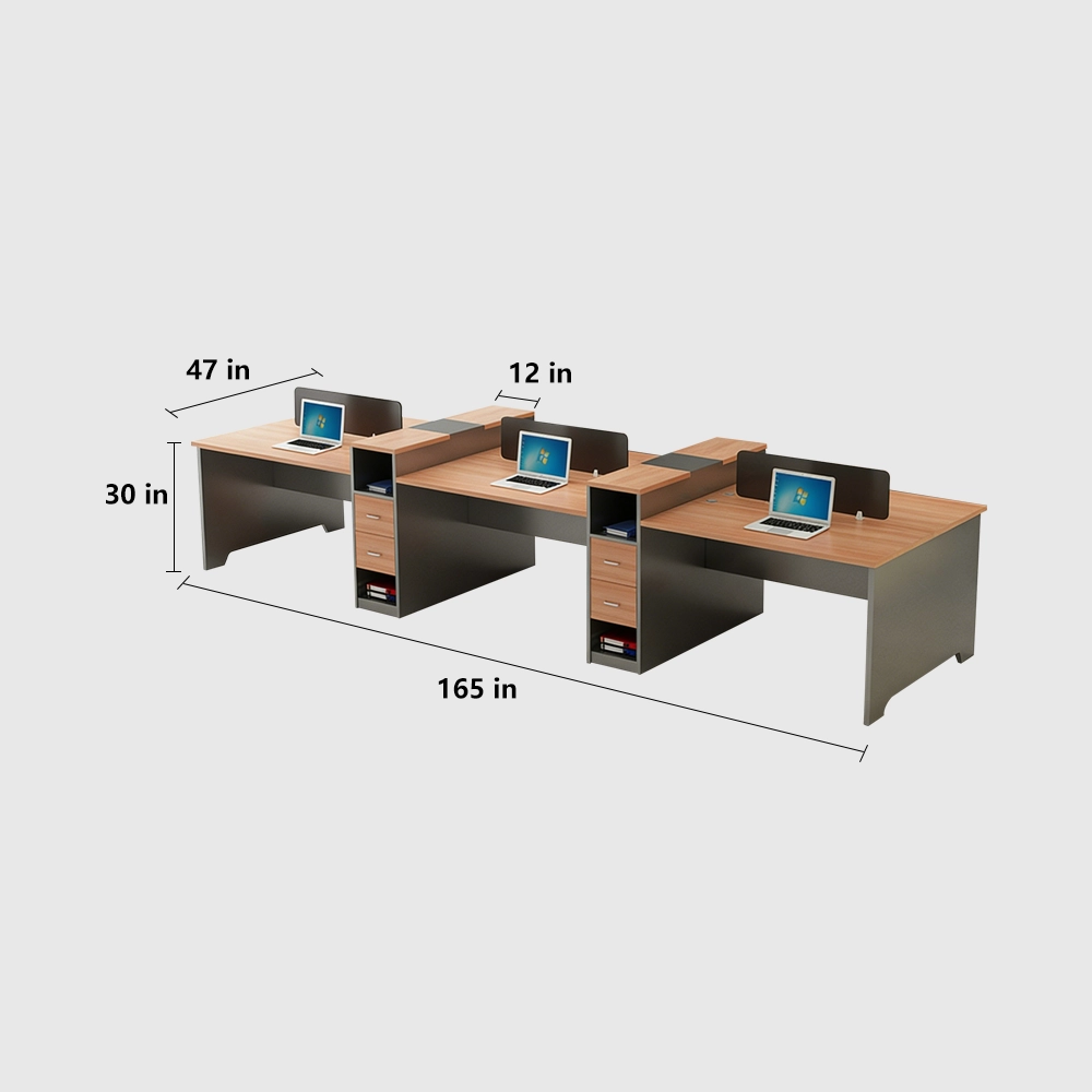 Simple Modern Office Table Set - Maoters