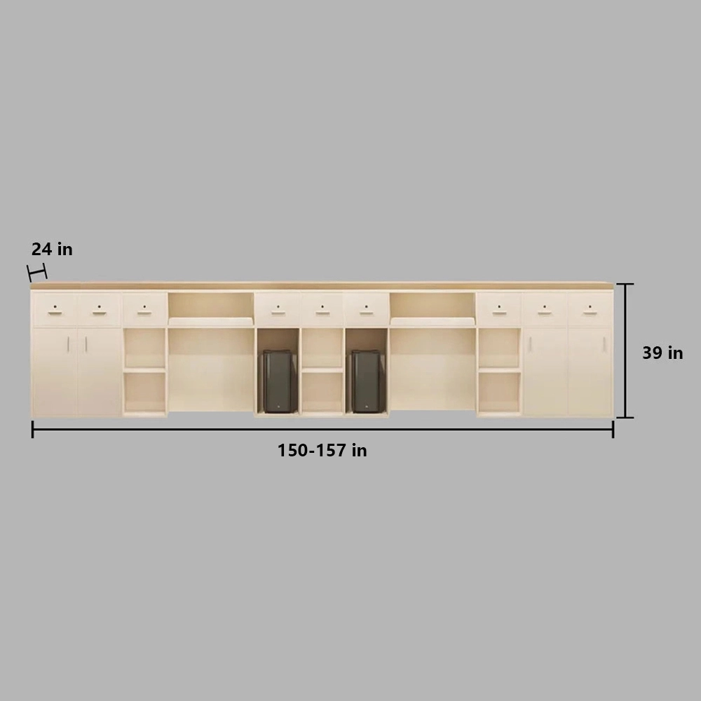 Modern Light Reception Desk