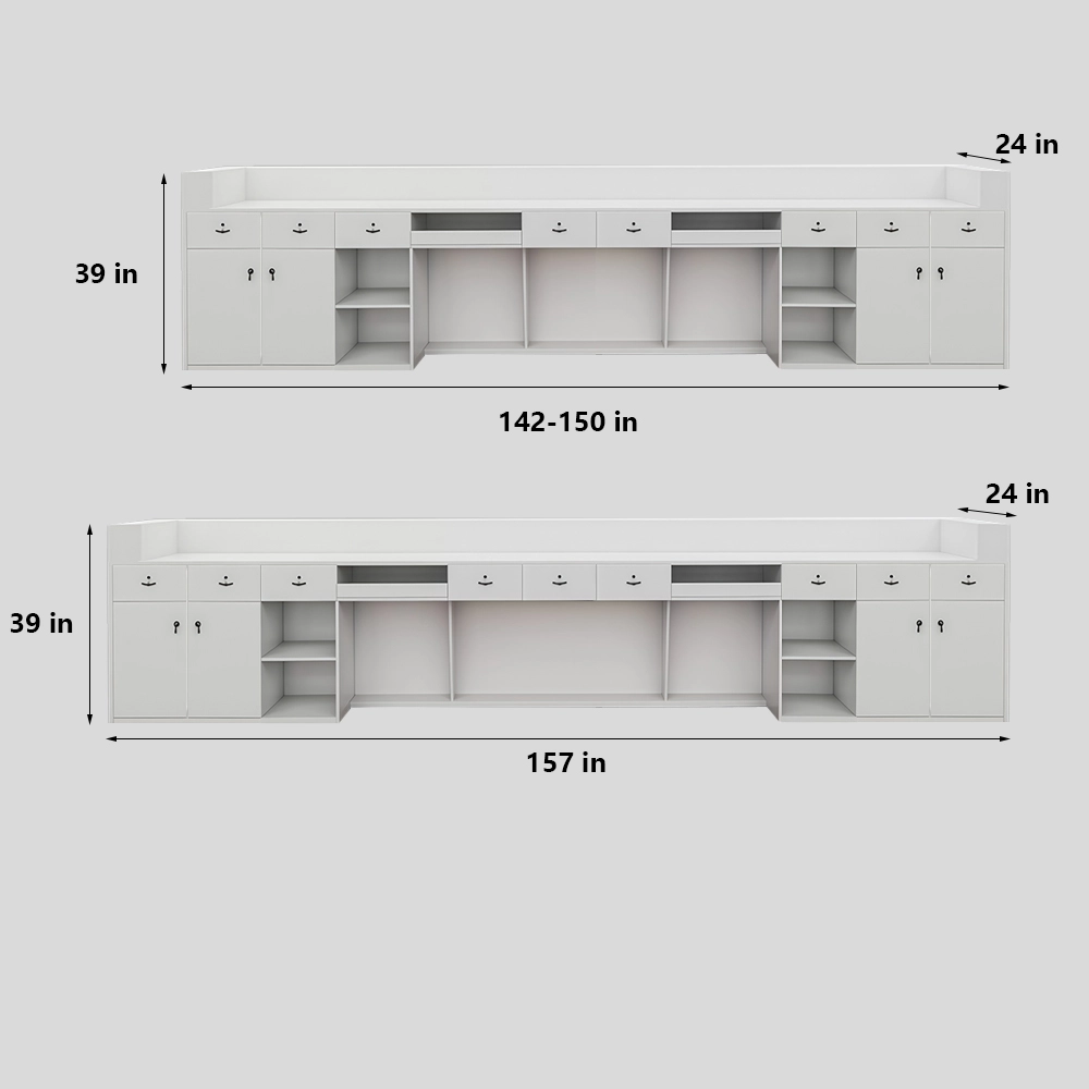 Multipurpose Reception Desk, Cashiers' Counter