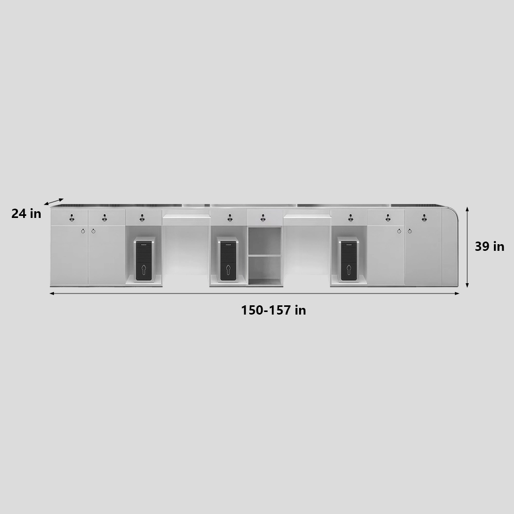 Modern Design Reception Desk - Maoters