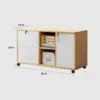 Wooden Office File Cabinet with Lock - Maoters