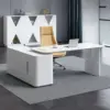 White Lacquered Executive Desk - Modern Creative Office Furniture White Lacquered Executive Desk - Modern Creative Office Furniture