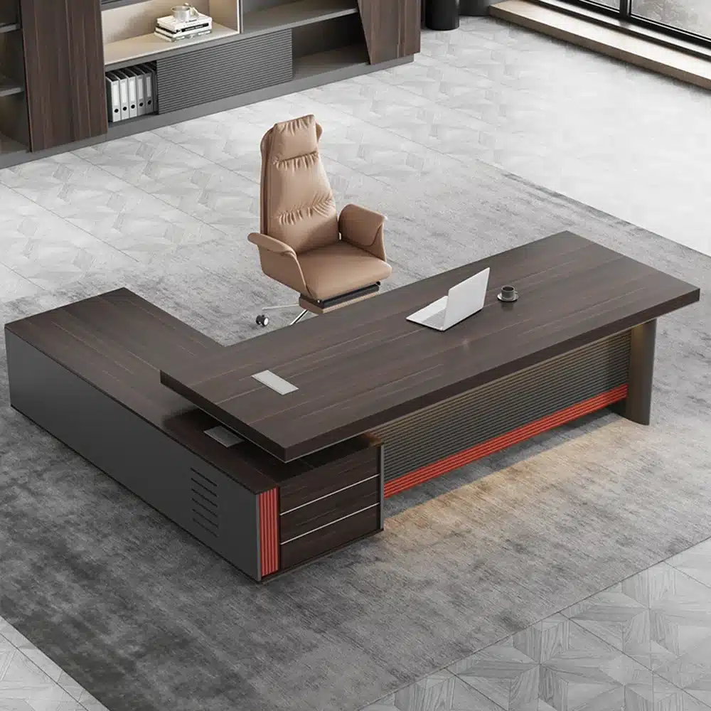 Sleek Modern Executive Desk - Maoters