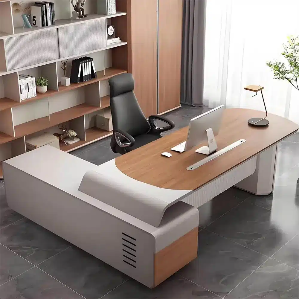 Simple Modern Office High-Grade President Table